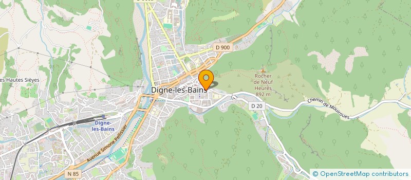 localisation de l'entreprise ASSOCIATION DEPARTEMENTALE D INSERTION à DIGNE-LES-BAINS