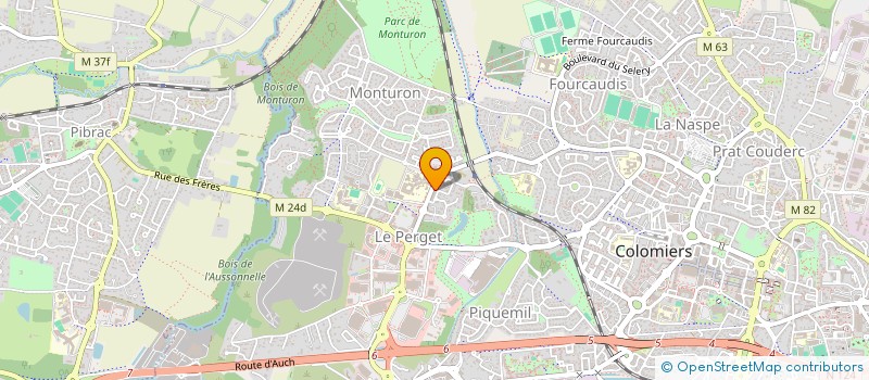localisation de l'entreprise ASSOCIATION DEPARTEMENTALE DE PREVENTION EN KINESITHERAPIE DE LA HAUTE-GARONNE à COLOMIERS