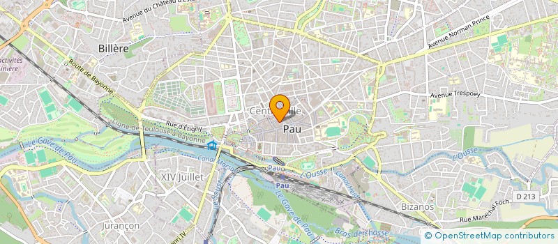 localisation de l'entreprise ASSOCIATION DEPARTEMENTALE DE RADIOAMATEURS AU SERVICE DE LA SECURITE CIVILE DES PYRENEES-ATLANTIQUES à PAU