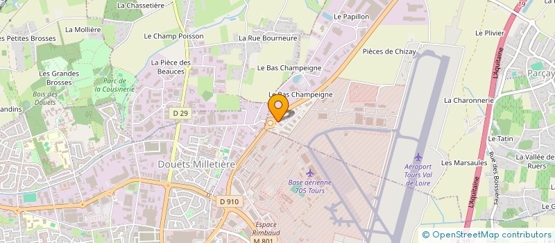 localisation de l'entreprise ASSOCIATION DEPARTEMENTALE DES AMIS ET PARENTS D'ENFANTS INADAPTES à PARCAY-MESLAY