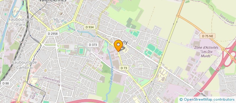 localisation de l'entreprise ASSOCIATION DEPARTEMENTALE DES ANCIENS COMBATTANTS ET AMIS DE L'INDOCHINE  MARLY