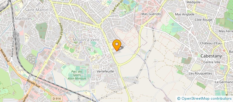 localisation de l'entreprise ASSOCIATION DEPARTEMENTALE DES CHASSEURS DE SANGLIERS DES PYRENEES-ORIENTALES  PERPIGNAN