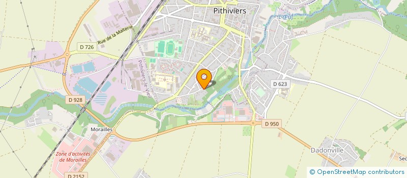 localisation de l'entreprise ASSOCIATION DEPARTEMENTALE DES CHASSEURS DU PETIT GIBIER DU LOIRET à PITHIVIERS
