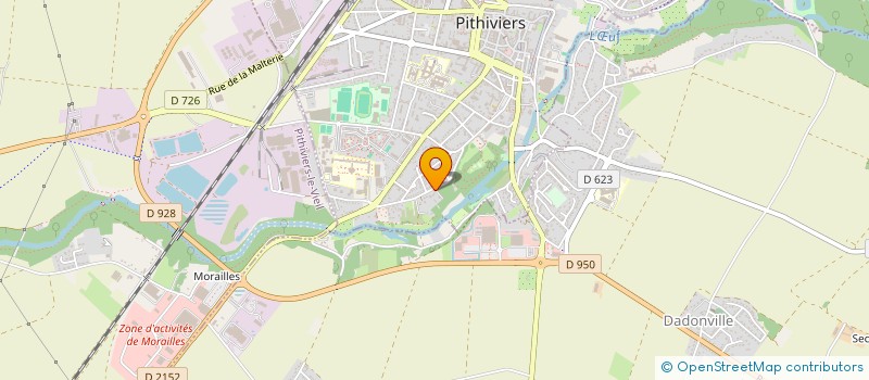 localisation de l'entreprise ASSOCIATION DEPARTEMENTALE DES CHASSEURS DU PETIT GIBIER DU LOIRET à PITHIVIERS