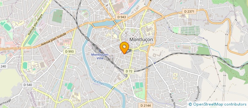 localisation de l'entreprise ASSOCIATION DEPARTEMENTALE DES COMBATTANTS, PRISONNIERS DE GUERRE ET COMBATTANTS D'ALGERIE, TUNISIE, MAROC ET VEUVES DE  COSNE-D'ALLIER