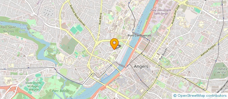 localisation de l'entreprise ASSOCIATION DEPARTEMENTALE DES CONJOINTS SURVIVANTS ET PARENTS D'ORPHELINS - FAVEC 49 à ANGERS