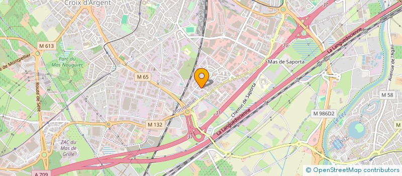 localisation de l'entreprise ASSOCIATION DEPARTEMENTALE DES ELUS COMMUNISTES ET REPUBLICAINS A. D. E. C. R. 34 à MONTPELLIER