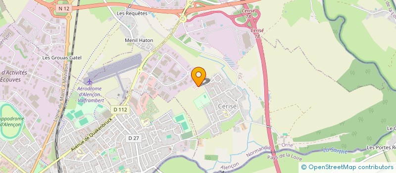 localisation de l'entreprise ASSOCIATION DEPARTEMENTALE DES EMPLOIS à CERISE