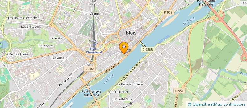 localisation de l'entreprise ASSOCIATION DEPARTEMENTALE DES LIEUTENANTS DE LOUVETERIE DU LOIR ET CHER  BLOIS