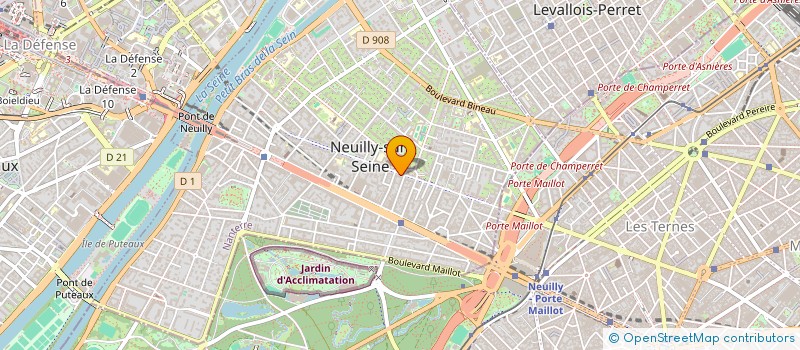 localisation de l'entreprise ASSOCIATION DEPARTEMENTALE DES PARENTS D'ELEVES DE L'ENSEIGNEMENT PUBLIC DES HAUTS DE SEINE à NEUILLY-SUR-SEINE
