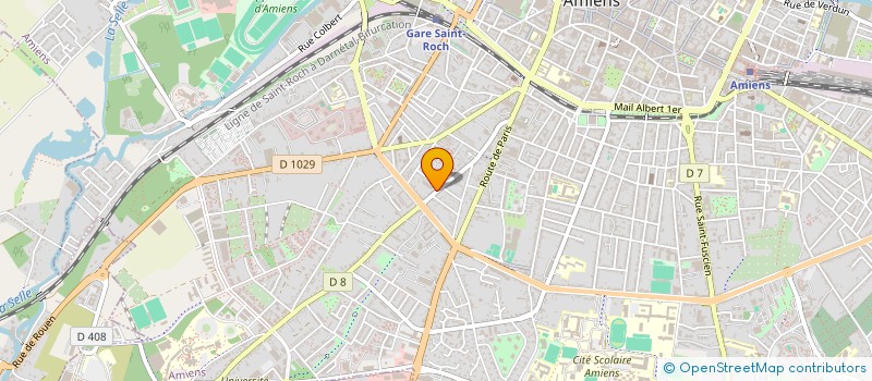 localisation de l'entreprise ASSOCIATION DEPARTEMENTALE DES PUPILLES DE L'ENSEIGNEMENT PUBLIC DE LA SOMME (AD PEP80) à AMIENS