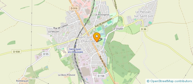 localisation de l'entreprise ASSOCIATION DEPARTEMENTALE DES RADIO-AMATEURS AU SERVICE DE LA SECURITE CIVILE DE L OISE  TILLE