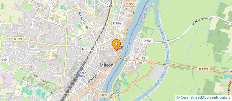 localisation de l'entreprise ASSOCIATION DEPARTEMENTALE DES RADIO-TRANSMETTEURS AU SERVICE DE LA SECURITE CIVILE DE SAONE ET LOIRE  MACON