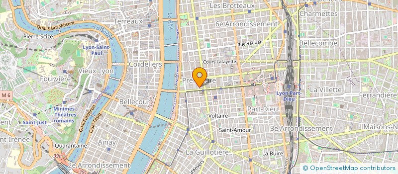 localisation de l'entreprise ASSOCIATION DEPARTEMENTALE DES RADIOAMATEURS AU SERVICE DE LA SECURITE CIVILE  LYON