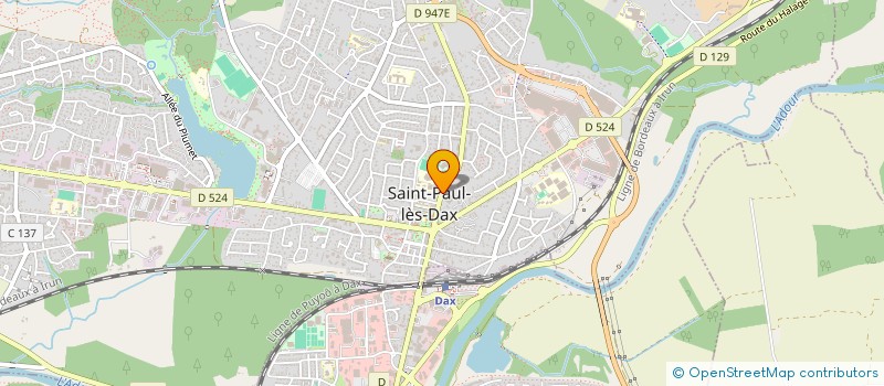 localisation de l'entreprise ASSOCIATION DEPARTEMENTALE DES RADIOAMATEURS AU SERVICE DE LA SECURITE CIVILE à SAINT-PAUL-LES-DAX