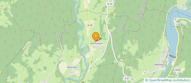 localisation de l'entreprise ASSOCIATION DEPARTEMENTALE DES RADIOAMATEURS AU SERVICE DE LA SECURITE CIVILE DE L'AIN  NEUVILLE-SUR-AIN