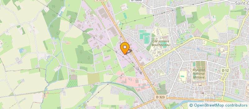 localisation de l'entreprise ASSOCIATION DEPARTEMENTALE DES TRANSPORTS SANITAIRES URGENTS 72 à LA FLECHE