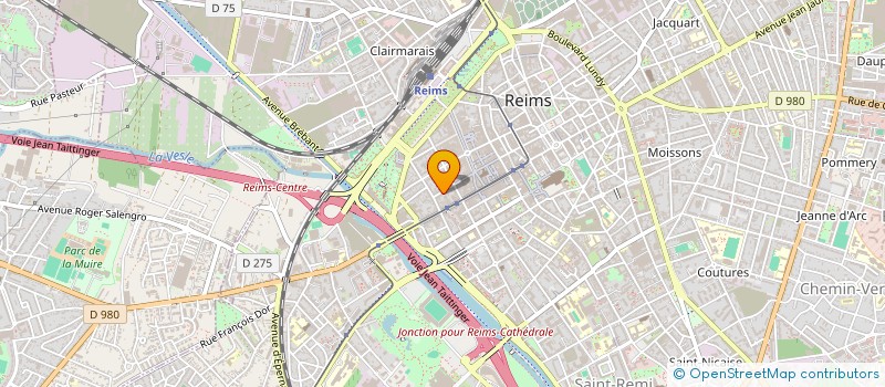 localisation de l'entreprise ASSOCIATION DEPARTEMENTALE DU MOUVEMENT DES JEUNES SOCIALISTES DE LA MARNE à REIMS
