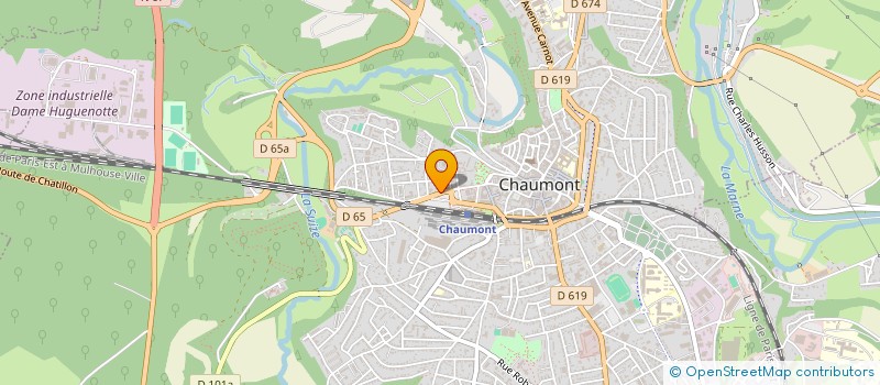 localisation de l'entreprise ASSOCIATION DEPARTEMENTALE GEM LE FIL D'ARIANE à CHAUMONT