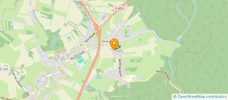 localisation de l'entreprise ASSOCIATION DEPARTEMENTALE POUR ADULTE ET JEUNES HANDICAPES DES ARDENNES à ROCROI