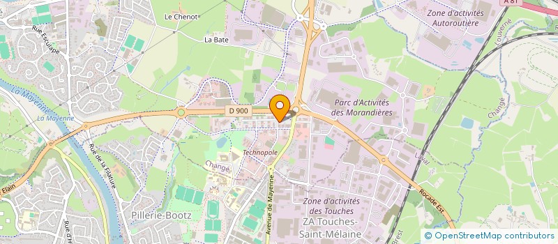 localisation de l'entreprise ASSOCIATION DEPARTEMENTALE POUR L ORGANISATION DE LA PERMANENCE DES SOINS DES MEDECINS à CHANGE