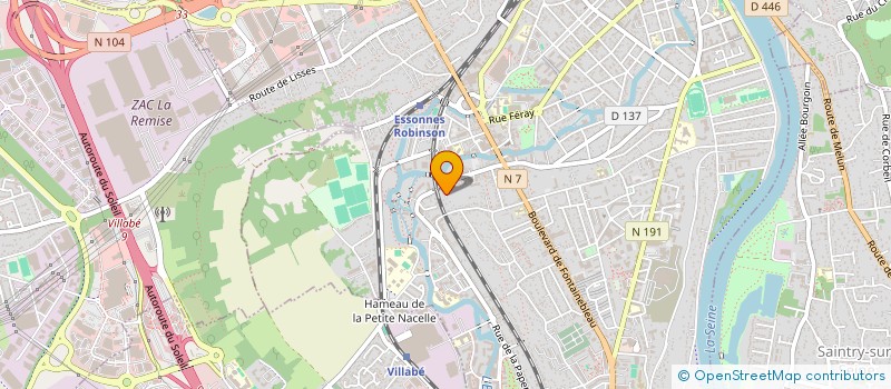 localisation de l'entreprise ASSOCIATION DEPARTEMENTALE POUR LE FINANCEMENT DU PARTI COMMUNISTE FRANCAIS à CORBEIL-ESSONNES