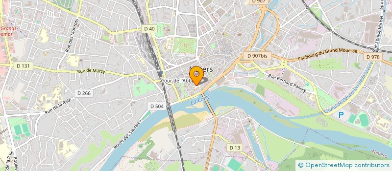 localisation de l'entreprise ASSOCIATION DEPARTEMENTALE POUR LES TRANSPORTS EDUCATIFS DE L'ENSEIGNEMENT PUBLIC à NEVERS