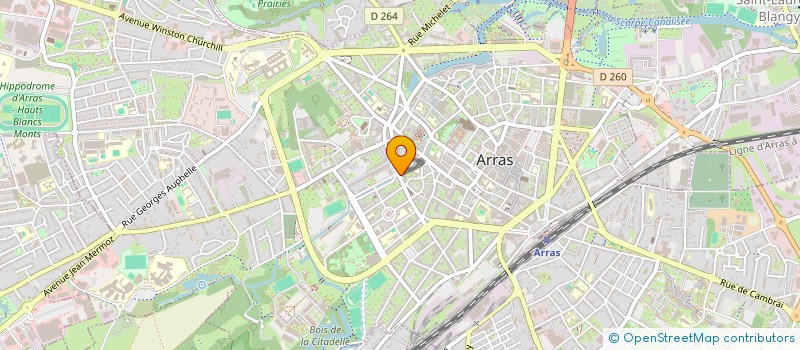 localisation de l'entreprise ASSOCIATION DEPARTEMENTALEDES CONJOINTS SURVIVANTS FAVEC 62 à ARRAS