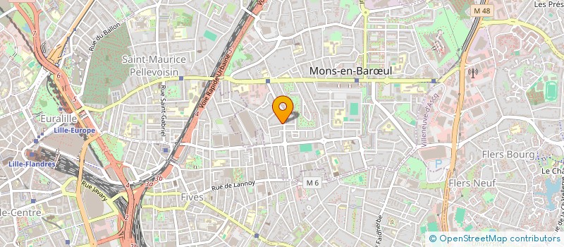 localisation de l'entreprise ASSOCIATION DEPLACEMENT(S)  MONS-EN-BARUL