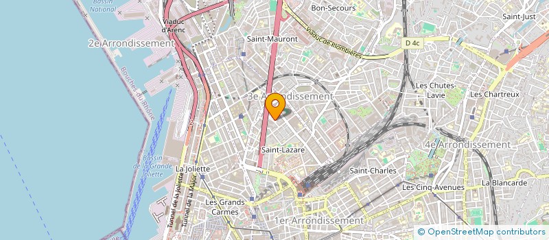 localisation de l'entreprise ASSOCIATION DEQUELDROIT à MARSEILLE