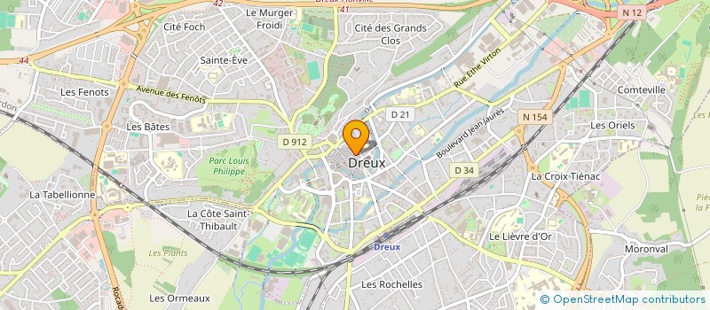 localisation de l'entreprise ASSOCIATION DERSIM à DREUX