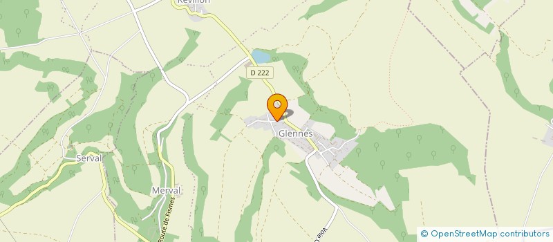 localisation de l'entreprise ASSOCIATION DES 2 VALLONS  LES SEPTVALLONS