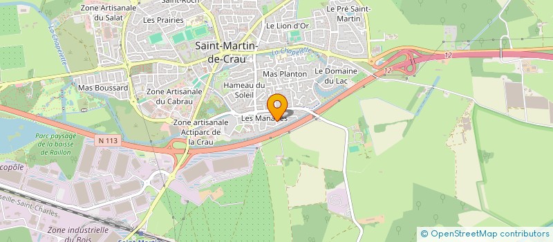 localisation de l'entreprise ASSOCIATION DES ACCIDENTES DE LA VIE à SAINT MARTIN DE CRAU