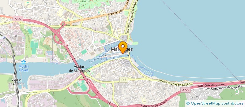 localisation de l'entreprise ASSOCIATION DES ACCIDENTES DE LA VIE à MARTIGUES