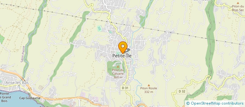 localisation de l'entreprise ASSOCIATION DES ACTEURS DE LA MAISON DE SANTE PLURIPROFESSIONNELLE DE PETITE ILE  PETITE-ILE