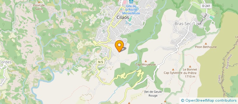 localisation de l'entreprise ASSOCIATION DES ACTEURS ECONOMIQUES DE CILAOS à CILAOS