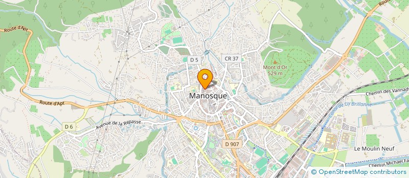 localisation de l'entreprise ASSOCIATION DES ACTEURS ECONOMIQUES SOCIAUX ET CULTURELS DE LA PLACE MARCEL PAGNOL à MANOSQUE
