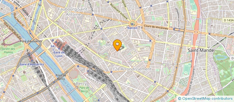 localisation de l'entreprise ASSOCIATION DES ADMINISTRATEURS TERRITORIAUX DE FRANCE (AATF) à PARIS