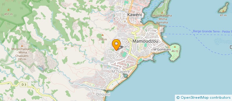 localisation de l'entreprise ASSOCIATION DES ADVENTISTES DU 7EME JOUR DE MAYOTTE à MAMOUDZOU