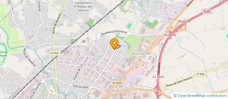 localisation de l'entreprise ASSOCIATION DES AFRICAINS DU TARN-ET-GARONNE  MONTAUBAN