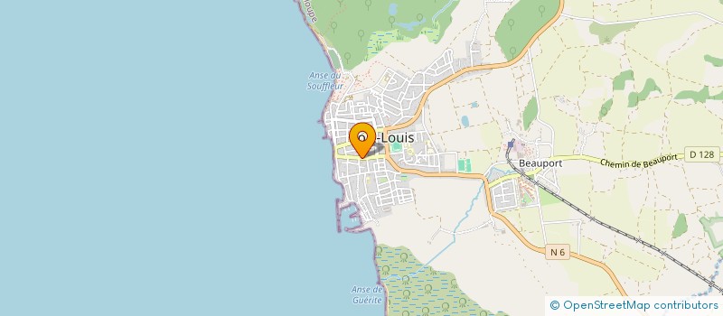 localisation de l'entreprise ASSOCIATION DES AGENTS DE LA COMMUNE DE PORT LOUIS à PORT-LOUIS