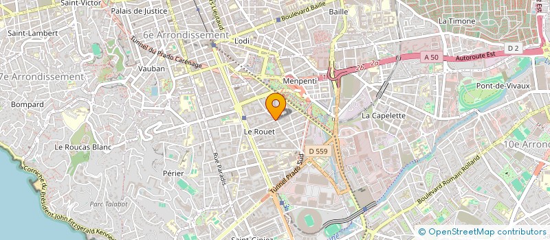 localisation de l'entreprise ASSOCIATION DES AGENTS DES FINANCES PUBLIQUES à MARSEILLE