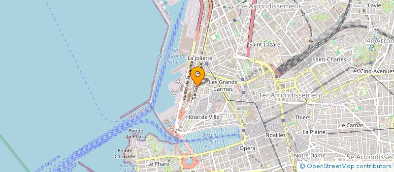 localisation de l'entreprise ASSOCIATION DES AGENTS ET CONSIGNATAIRES DE NAVIRES DE MARSEILLE FOS ET DU GRAND DELTA  MARSEILLE