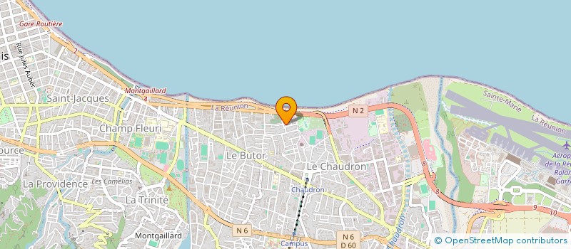 localisation de l'entreprise ASSOCIATION DES AIDES MEDICO PSYCHOLOGIQUE ET DES AUXILIAIRES DE VIE SOCIALE à SAINT-DENIS