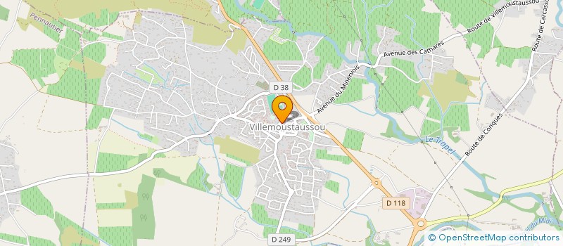 localisation de l'entreprise ASSOCIATION DES AINES DE VILLEMOUSTAUSSOU à VILLEMOUSTAUSSOU