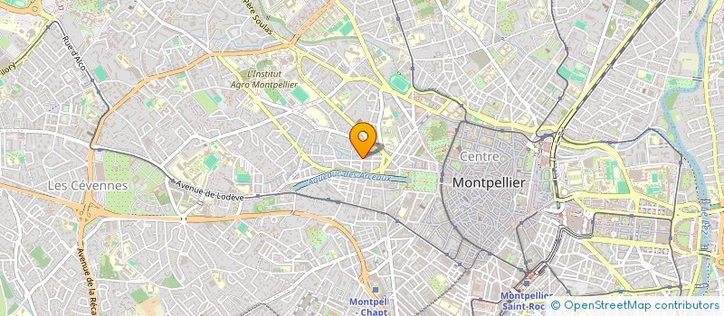 localisation de l'entreprise ASSOCIATION DES ALLIES DU BARREAU à MONTPELLIER
