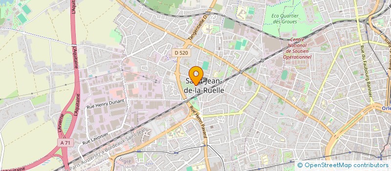 localisation de l'entreprise ASSOCIATION DES ALTERNATIVES VITALES, INNOVANTES ET DURABLES à SAINT-JEAN-DE-LA-RUELLE