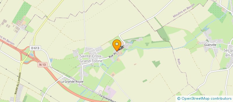 localisation de l'entreprise ASSOCIATION DES AMIS CHATEAU DE LASSON  ROTS