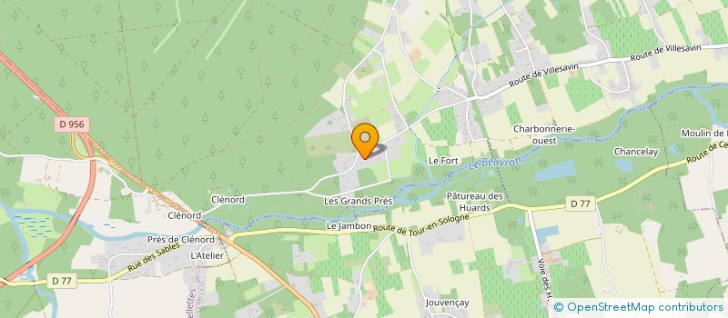 localisation de l'entreprise ASSOCIATION DES AMIS DE CHAMBORD à CHAMBORD
