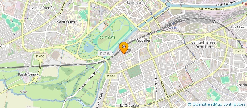localisation de l'entreprise ASSOCIATION DES AMIS DE JACQUES PASQUIER à CAEN